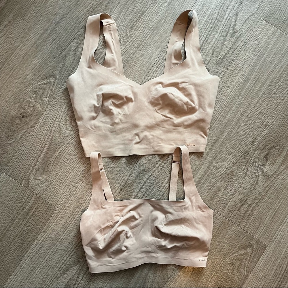 Two Small-DD bralettes